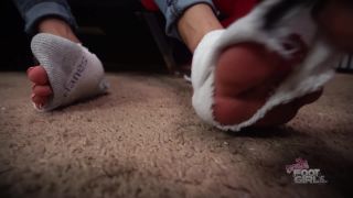 dick fetish Footfetishbb – Bratty Foot Girls – Ivory Soles – The Sock Spirit, soles fetish on femdom porn-1