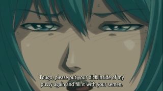 Hentai Big Boobed, Short Haired Beauty Loves Getting Her Hairy Pussy Fucked and Filled with Semen-7
