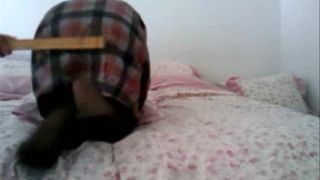Free Porn Spank Video | [hotspanker.com] M041 - Happy New Year - Wen was Spanked On All Fours with Paddle-3