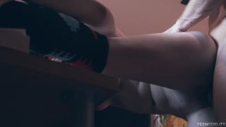 online adult clip 3 pregnant femdom Nerd Girls Part 9, spoon on cumshot-7