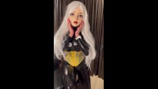 online video 47 redtigerslavena — Latex Kigurumi Doll Slavena - femdom pov - femdom porn femdom smother-6