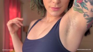 porn video 23 Domina Jade – Armpit Humiliation Home from the Gym - masturbation instructions - femdom porn rubber fetish porn-4