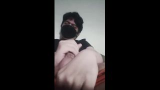 Furry POV your cute femboy roomate cant wait you to get home so he touch herself on a video call alone-4