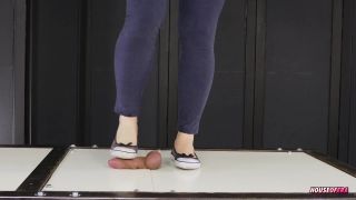 Cockbox Footjob - Full Weight Cock and Balls Stomping Do...-6