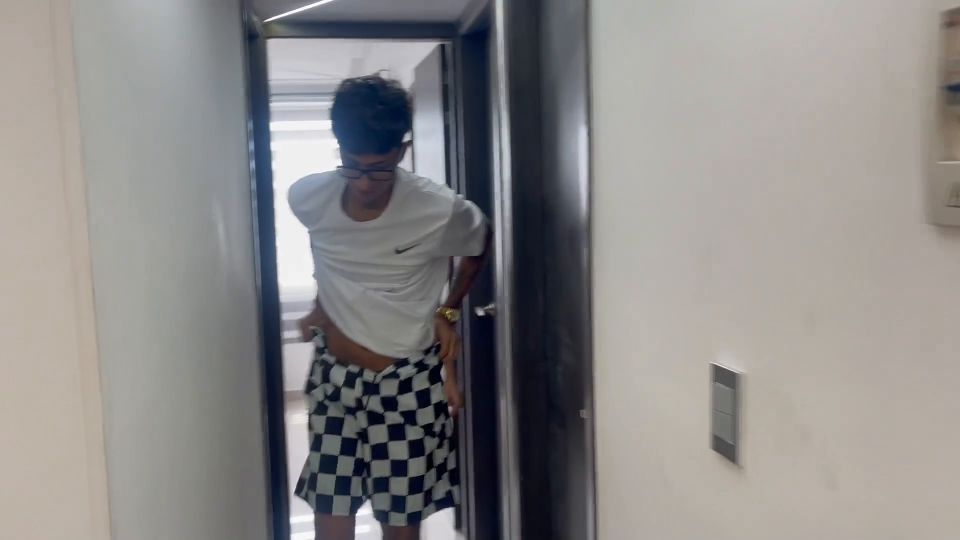 Video Very Horny Neighbor Asks The Janitor Of Her Unit To Put His B...