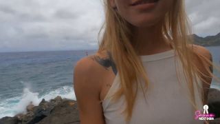 Sammm Next Door - Fuck me by the Ocean in Hawaii - Public Sex Amateur Couple [720p] - Teen-3