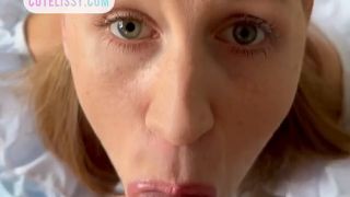 Real Married Couple Blowjob and Cum Cumpilation. Watch Me Suck My Husbands Cock and Take His Cum.-5