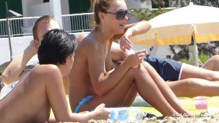 Topless Beach Compilation Milf!-5