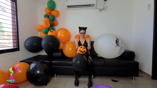Custom Fetish - Maribel Halloween 23 Sexy Balloon Popping - Fetish-0