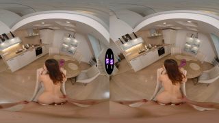 VR Teen Sex Thrills: Spicy Early Breakfast by Kate Rose in 4-3