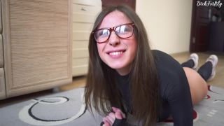 Dick For Lily - Cumshot On Bodysuit Full HD-1