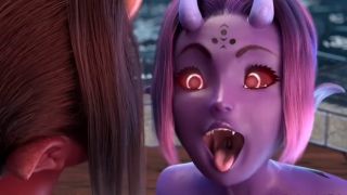 xworld666 - Futanari Having Sex With Big Dick 3d-8