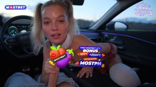 Owl Crystal - No Cash? I've got a Mouth: Student Offers a Blowjob to the Driver [1080p] - Teen-8