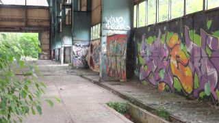 German Tall Woman Pickuped And Fucked in an Abandoned Building (Public) Venera Maxima-5