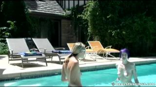 Lila and Monica Caught Nude in the Pool (Part 1: Lila) Lila  480-5