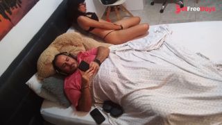 I masturbate my pussy in front of my stepfather-5