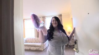 online clip 24  Leanne Crow in Fan Outfit Pink Top 2, milf on milf porn-1