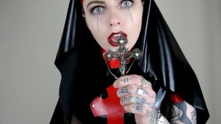 Miss Marilyn - Jerkoff For Jesus Latex!-0