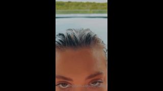 Stefanie Knight (stefbabyg) Pool Boy BJ PPV Onlyfans (Amateur porn)-1
