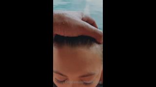 Stefanie Knight (stefbabyg) Pool Boy BJ PPV Onlyfans (Amateur porn)-6