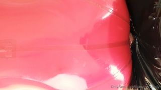 [GetFreeDays.com] Catsuit ballgag harness and boots latex condom suit porn-7