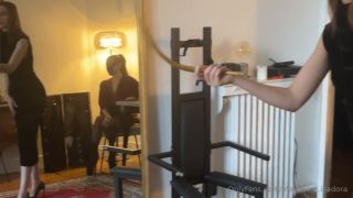 Fiery Maitresse Isadora - rabid  Slave Training.-0