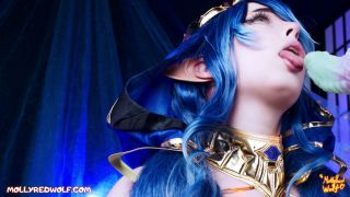 MollyRedWolf Genshin Impact Layla Gets Cum From Big Cocks In Her Dream1080 (Hardcore porn)-2