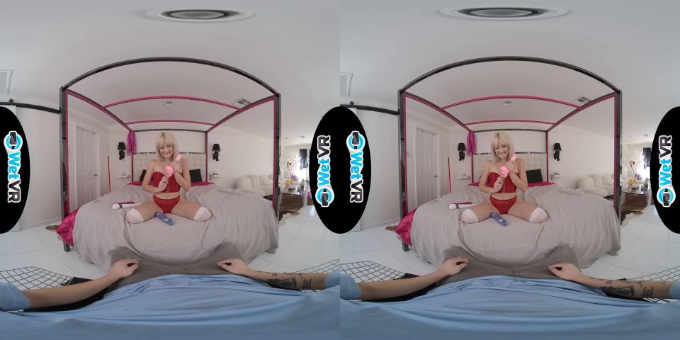 First VR Creampie Porn With Toy Using Blonde Jessie Saint