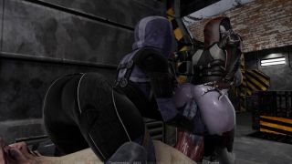 Paranormal huge zombie monster cock invades defenseless innocent hole-0