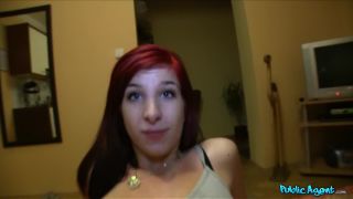 Horny Redhead Introduces Her Pussy To Stranger's Thick Cock - January 01, 2013-9