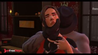 Jill Valentine x Claire Redfield x Ada Wong Resident hentai-8