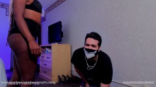 Beast Cage - Ballbusting - Ive Seen Goddess Kushko Kick Balls Before - Humiliation-3