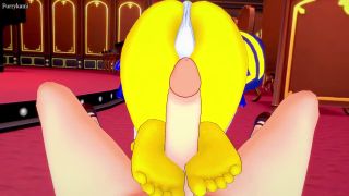 FurryKami - Ankha from Animal Crossing Gives You A Footjob Furry Style-3