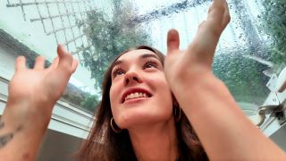 CheekyMZ Rubs Her Pussy On The Rooftop Blowjob CheekyMZ-2