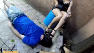 Extreme Humiliation - Toilet Slave Spitting and Dirty Mud FULL VERSION.-2