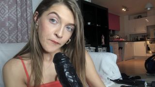 RhiannonRyder1995 - Teen Sucks amp Fucks Big Black Toy - Teen-1