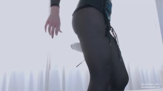 Young Goddess Kim - Pantyhose Puppet.-9