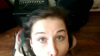 Laruna Mave034 Hot Babe on a Leash ¦ Hard Facefuck with Massive Cum Load Laruna Mave 1080p-6
