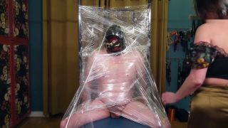 [K2S.CLUB] Countess Diamond - Cling Film Bondage and Orgasm Control Predicament - FullHD 1080P-3