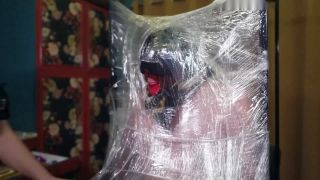 [K2S.CLUB] Countess Diamond - Cling Film Bondage and Orgasm Control Predicament - FullHD 1080P-6