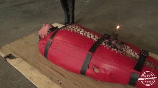 Kinkymistresses - Dominatrix Dinah - Hot Wax For The Cock - Bondage-9