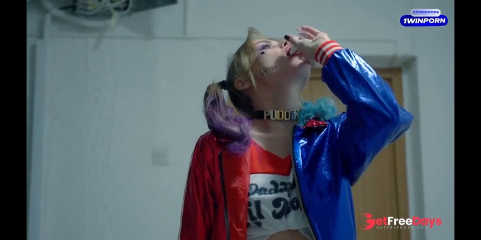 [GetFreeDays.com] Harley Quinn Made a Debtor Her Toy and got a Big Dick and a Creampie Adult Film July 2023