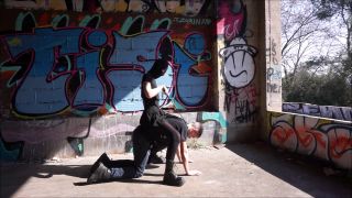 Submitted Teen - Aesthetic Trample Kick Slap And Spits Her Slave 1920P - Femdom-1