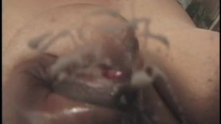 free porn video 43 femdom strapon bondage Black BBW with lactating tits gets her pussy hammered by a BBC on the couch, black and ebony on fetish porn-2