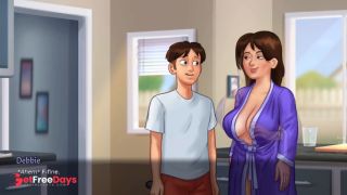 Debbie Car Scene - Summertime Saga New Version Cookie jar Sex Animation Ep 07-2