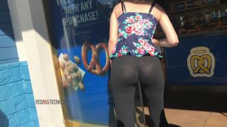 CandidCreeps 728 See Through Leggings Booty Thong Ass Tanguit-6