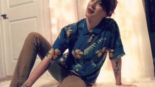 online xxx clip 18 TheJennaKitten – Farting in Boyfriends Clothes on solo female horny amateur-2