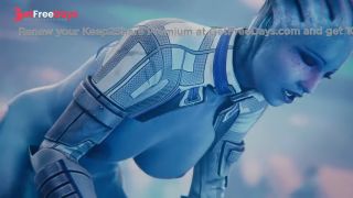 [GetFreeDays.com] Perfect Liara loves Anal Creampie . Mass Effect Adult Stream November 2022-8