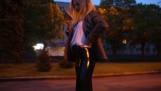 free xxx video 49 big ass porno 2019 fetish porn | Shiny Leather Heaven aka Leather Love – Night Walk in Latex Pants | shiny leather heaven-6