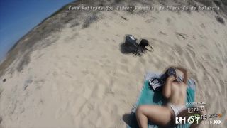 HotGold 469 Diana Watermelon Ass Masturbates on the Beach (mp4)-0